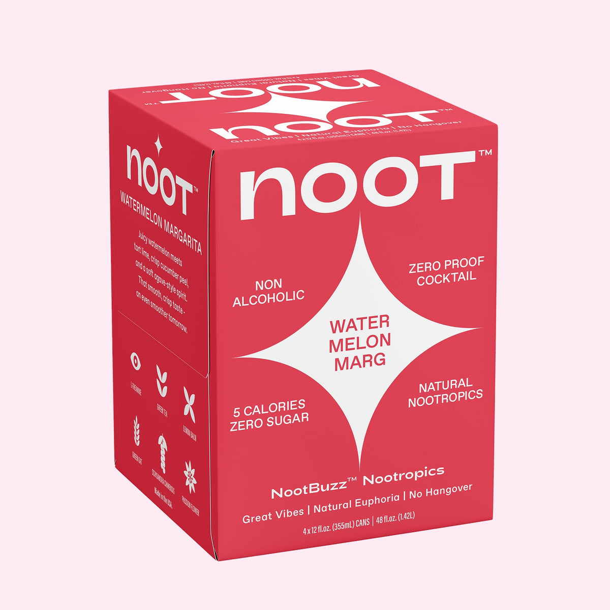Watermelon Marg - N/A Cocktail (4 pack)